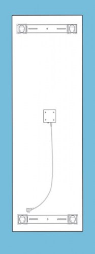 ComfortSun Infrarot Heizplatte Rückseite